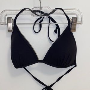 black h&m bikini top - size 4